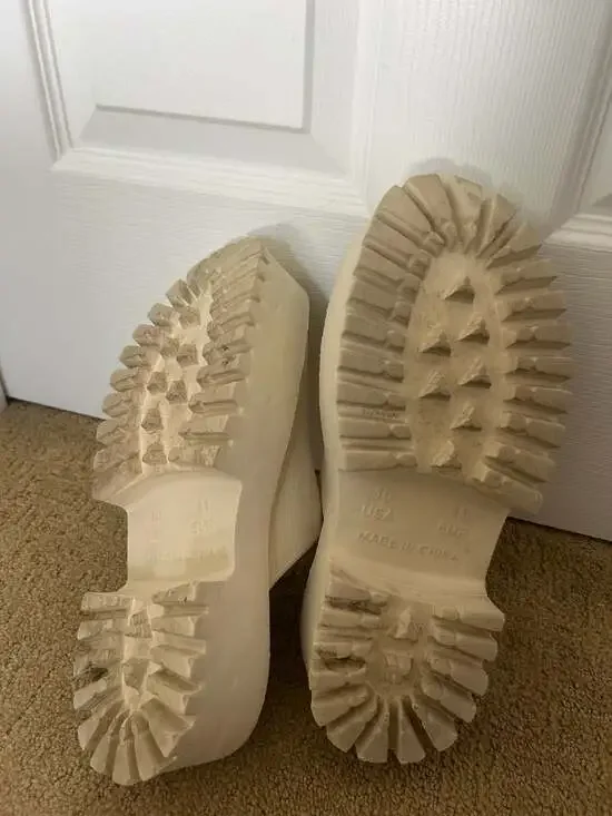 Jeffrey Campbell Clogge Platform Mules in Sea Salt - Picture 3 of 6